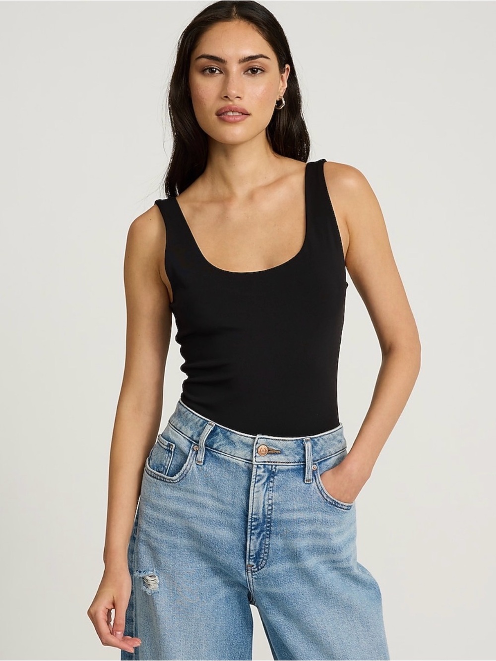 Express Body Contour High Compression
Scoop Neck Bodysuit,  NWT, size XL